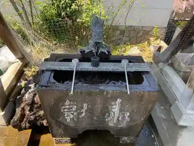 文殊寺の手水舎