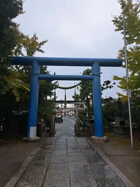 小名浜諏訪神社 ~海の鎮守様~の鳥居