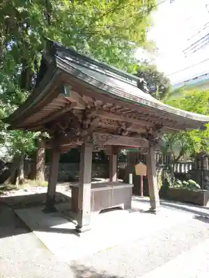 高城神社の手水舎