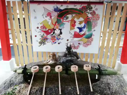 別小江神社の手水舎