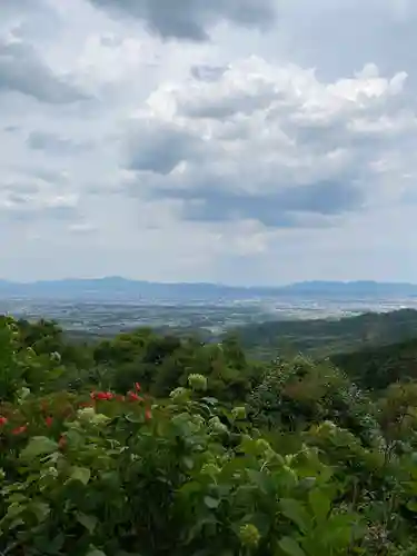 善峯寺の景色