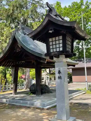 鷹栖神社の手水舎
