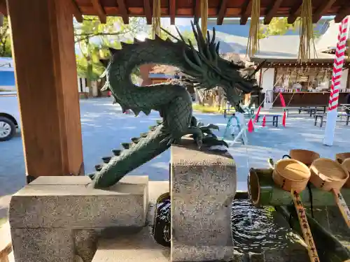 兵庫縣姫路護國神社の手水舎