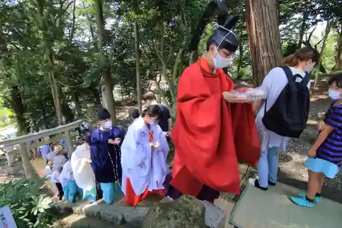 阿久津「田村神社」（郡山市阿久津町）旧社名：伊豆箱根三嶋三社のお祭り