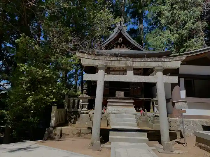 櫻山八幡宮の鳥居