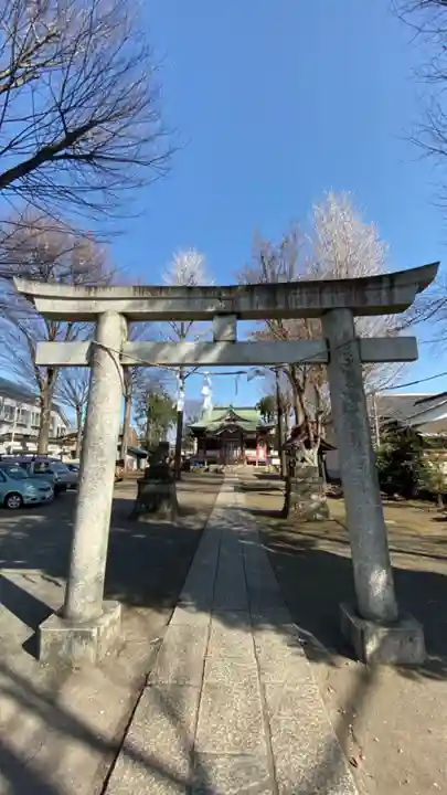 本多八幡神社の鳥居