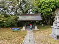 藤島神社(贈正一位新田義貞公之大宮)の手水舎