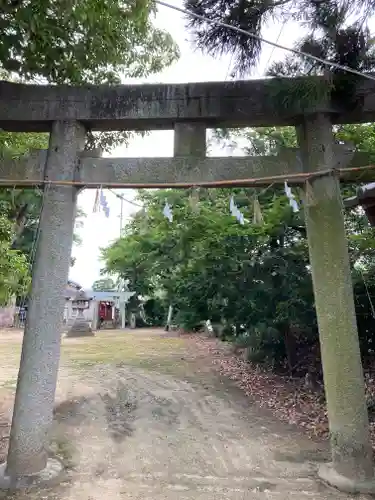 室城神社の鳥居