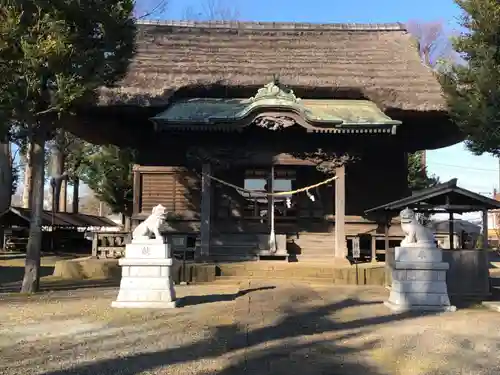 髙部屋神社の狛犬