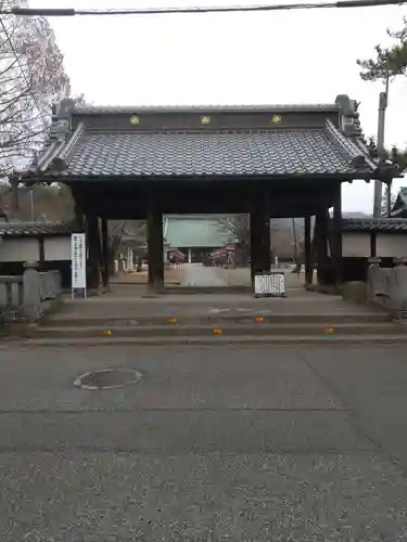 大光院 新田寺の山門・神門