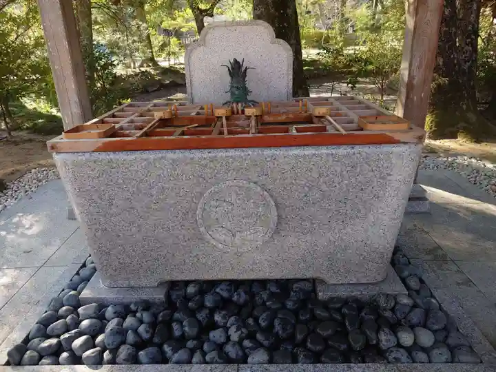 橘樹神社の手水舎