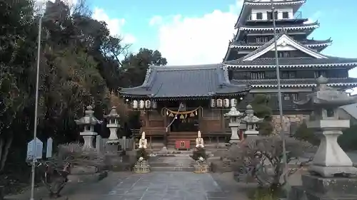 奥平神社の本殿・本堂