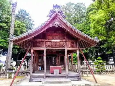 託美神社の本殿・本堂