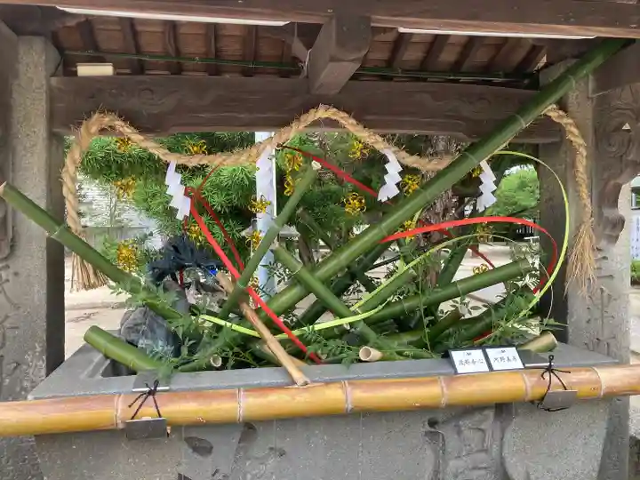 三津厳島神社の手水舎