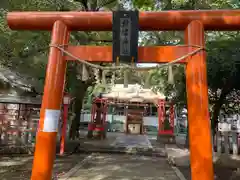 村富神社の鳥居