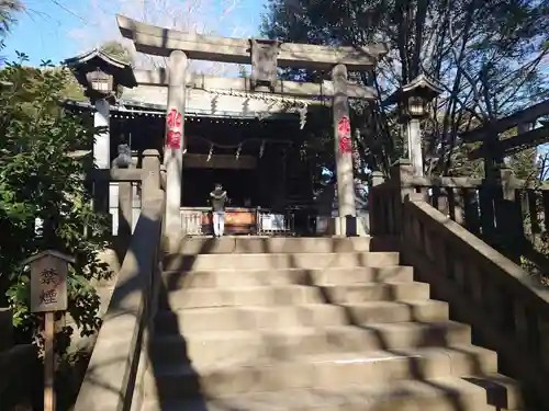 諏方神社の鳥居