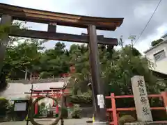 建勲神社の鳥居