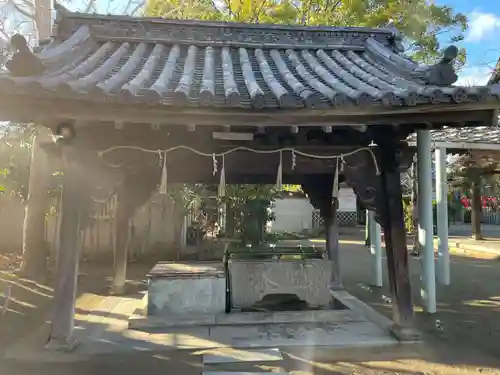 曽根天満宮の手水舎