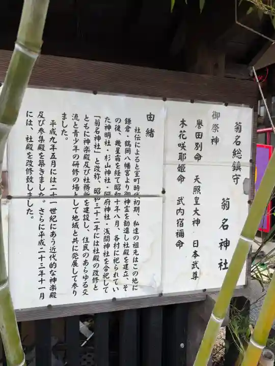 菊名神社の{uncategorized: "未分類", other: "その他", undefined: "問題あり", building: "その他建物", grave: "お墓", sacred_gate: "鳥居", guardian: "狛犬", statue: "像", buddha: "仏像", history: "歴史", nature: "自然", garden: "庭園", animal: "動物", pagoda: "塔", temizu: "手水舎", mountain_gate: "山門・神門", sanctuary: "本殿・本堂", subordinate: "末社・摂社", art: "芸術", scenery: "景色", jizo: "地蔵", ema: "絵馬", goshuin: "御朱印", omikuji: "おみくじ", items: "授与品その他", amulet: "お守り", goshuincho: "御朱印帳", eats: "食事", festival: "お祭り", votive_dance: "神楽", shichigosan: "七五三参", wedding: "結婚式", experience: "体験その他", initially: "初詣", around: "周辺", anti_infection: "感染症対策"}