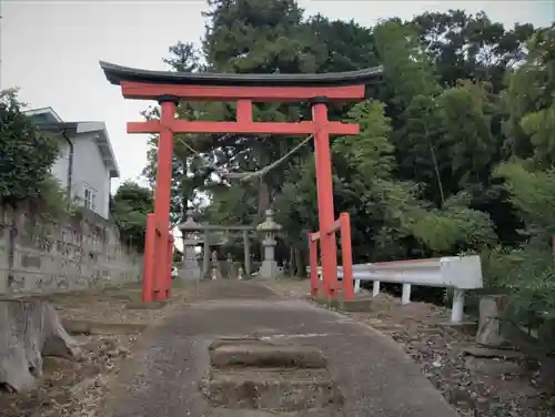 大山祗神社の鳥居