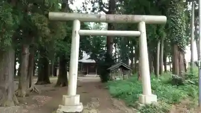 今鹿島神社の鳥居