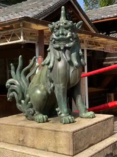 道明寺天満宮の狛犬