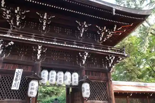 御霊神社（上御霊神社）の山門・神門