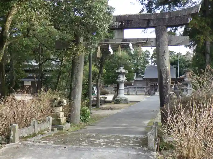 大神山神社本宮の鳥居