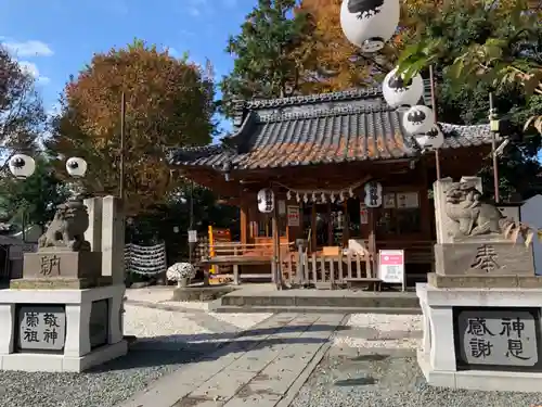 川越熊野神社の本殿