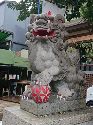 菊名神社の狛犬