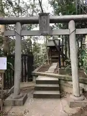 篠崎浅間神社の鳥居