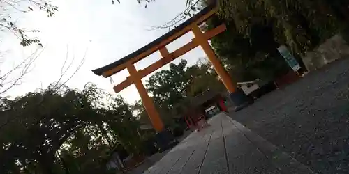 平野神社の鳥居