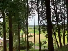 日月神社の景色