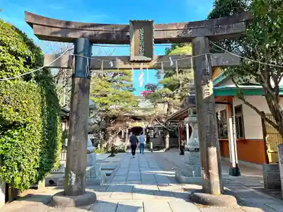 久留米宗社　日吉神社の鳥居