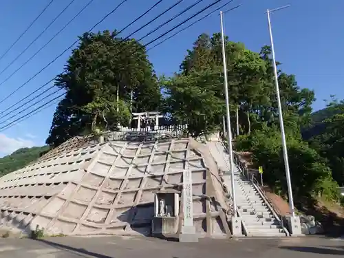 與須奈神社の鳥居