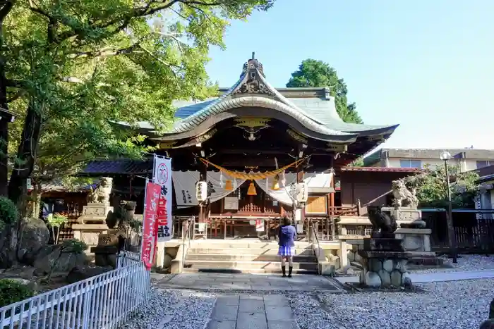 本土神社の本殿