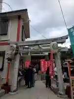 吉原神社の鳥居