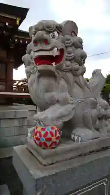 雷香取神社の狛犬