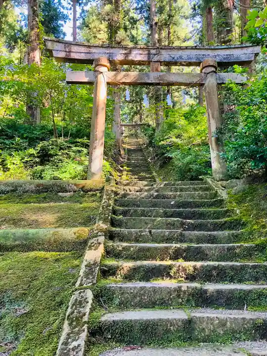 風巻神社の鳥居