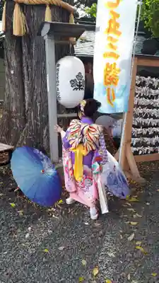 札幌諏訪神社の七五三参