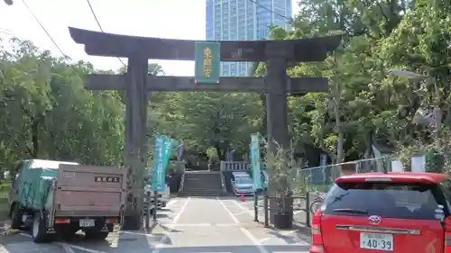 芝東照宮の鳥居