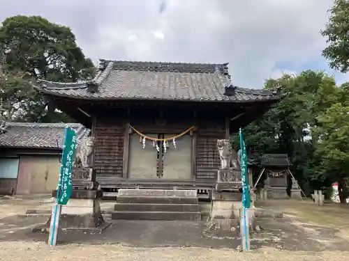神明社　(鎌谷町北屋敷)の本殿・本堂
