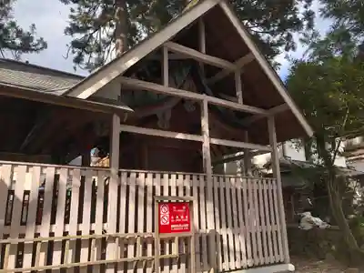 奥氷川神社の本殿・本堂