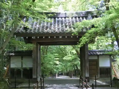 光明寺（粟生光明寺）の山門・神門