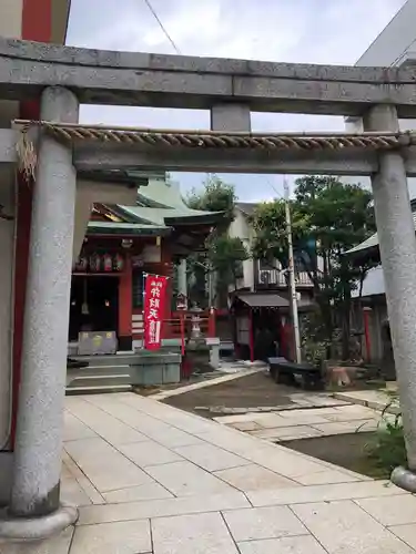 吉原神社の鳥居