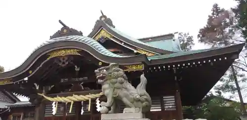 神峰神社の狛犬