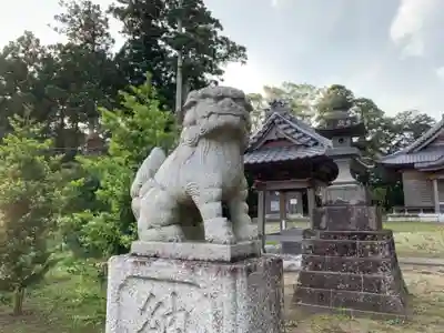 瀧口神社の狛犬