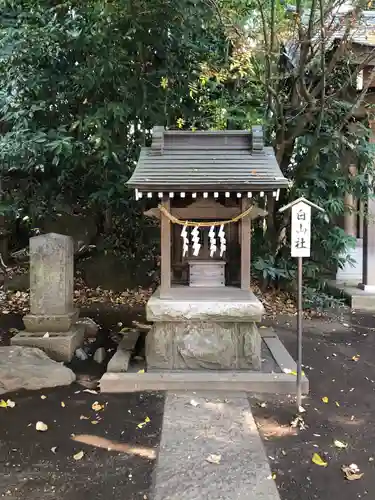 日枝神社水天宮の末社・摂社