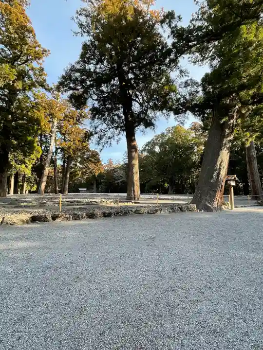 伊勢神宮外宮(豊受大神宮)の自然