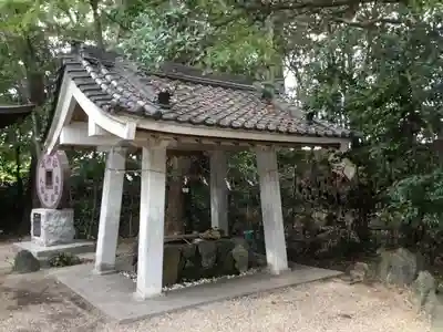 萱津神社の手水舎